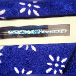 Vera Bradley metal click pen cloud vine